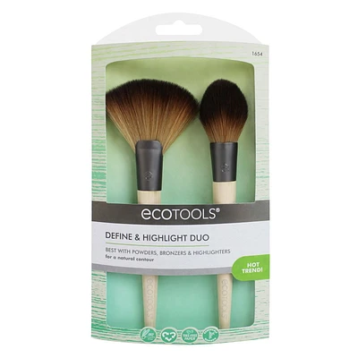 Ecotools Define And Highlight Duo Brush Set