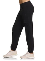 Reebok Women’s ‘Feels Good’ Cargo Jogger Utility Sweatpants
