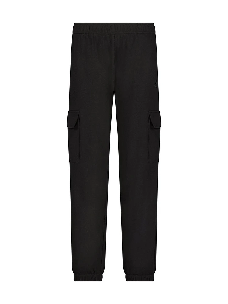 Reebok Women’s ‘Feels Good’ Cargo Jogger Utility Sweatpants