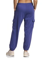 Reebok Women’s ‘Feels Good’ Cargo Jogger Utility Sweatpants