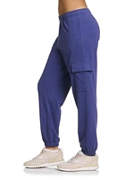 Reebok Women’s ‘Feels Good’ Cargo Jogger Utility Sweatpants