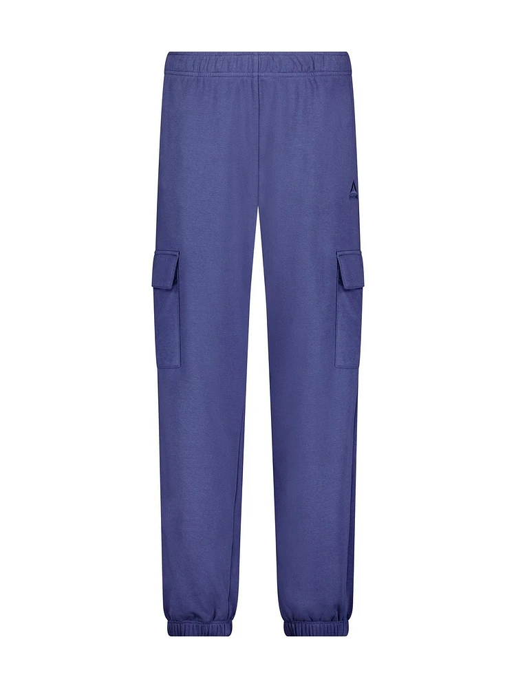 Reebok Women’s ‘Feels Good’ Cargo Jogger Utility Sweatpants