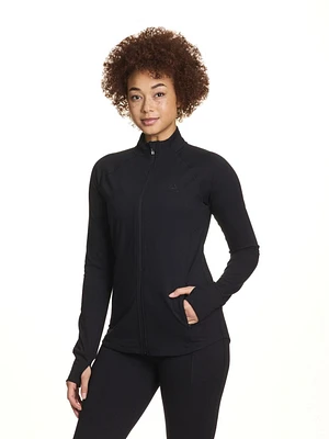 Reebok Women’s Reflex Performance Full-Zip Jacket With Pockets
