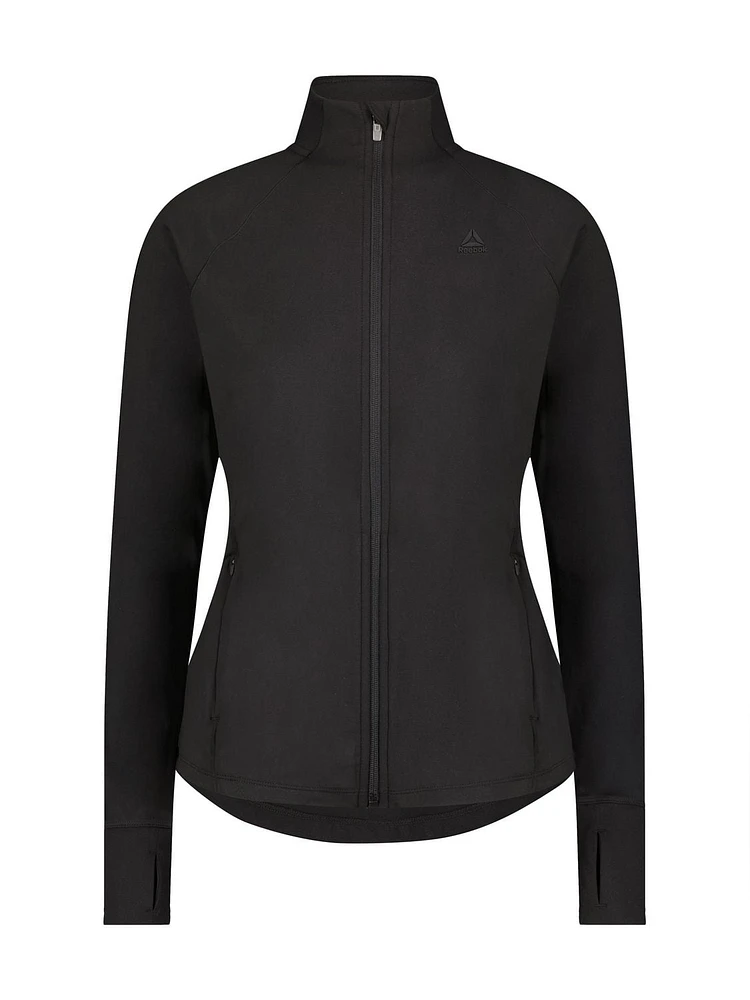 Reebok Women’s Reflex Performance Full-Zip Jacket With Pockets