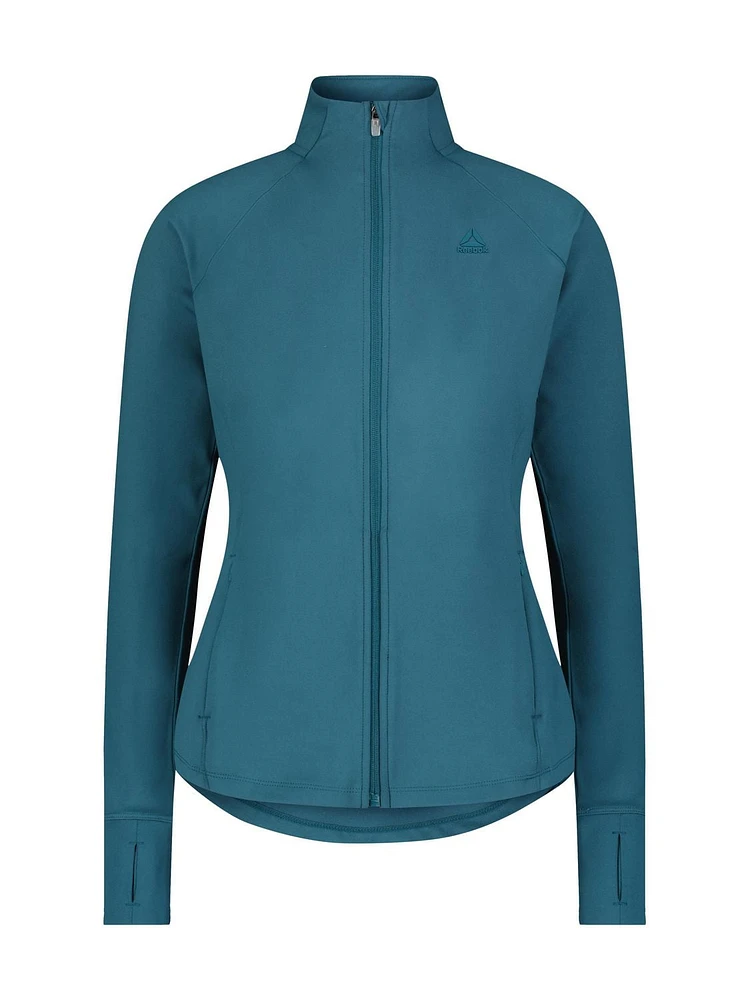Reebok Veste Reflex Performance entièrement zippée avec poches pour femmes