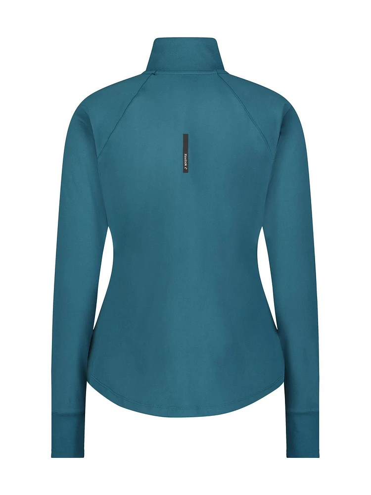 Reebok Veste Reflex Performance entièrement zippée avec poches pour femmes