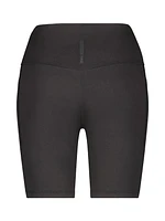 Reebok Women’s ‘Reflex’ High-Rise 7” Inseam Biker Shorts with Pockets