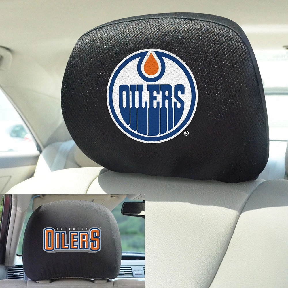 NHL Edmonton Oilers Head Rest Cover