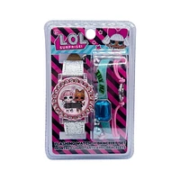 LOL Surprise Kids flashing dial LCD Watch With Bracelet Set