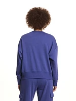 Reebok Feels Good Meet & Greet Crew French Terry Sweat-shirt pour femme