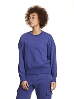 Reebok Feels Good Meet & Greet Crew French Terry Sweat-shirt pour femme