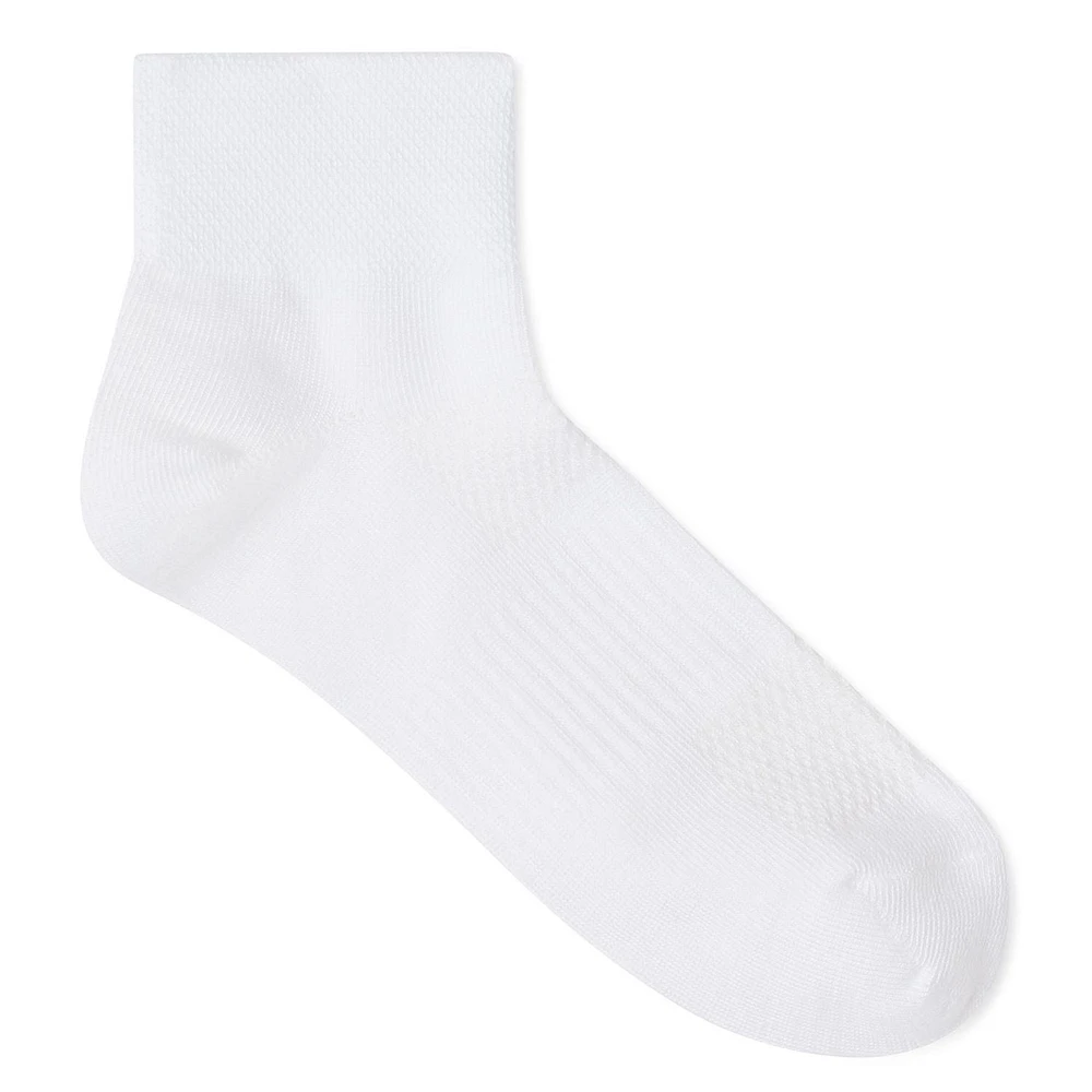 Athletic Works Women's Ankle Socks 6-Pack, Sizes 4-10