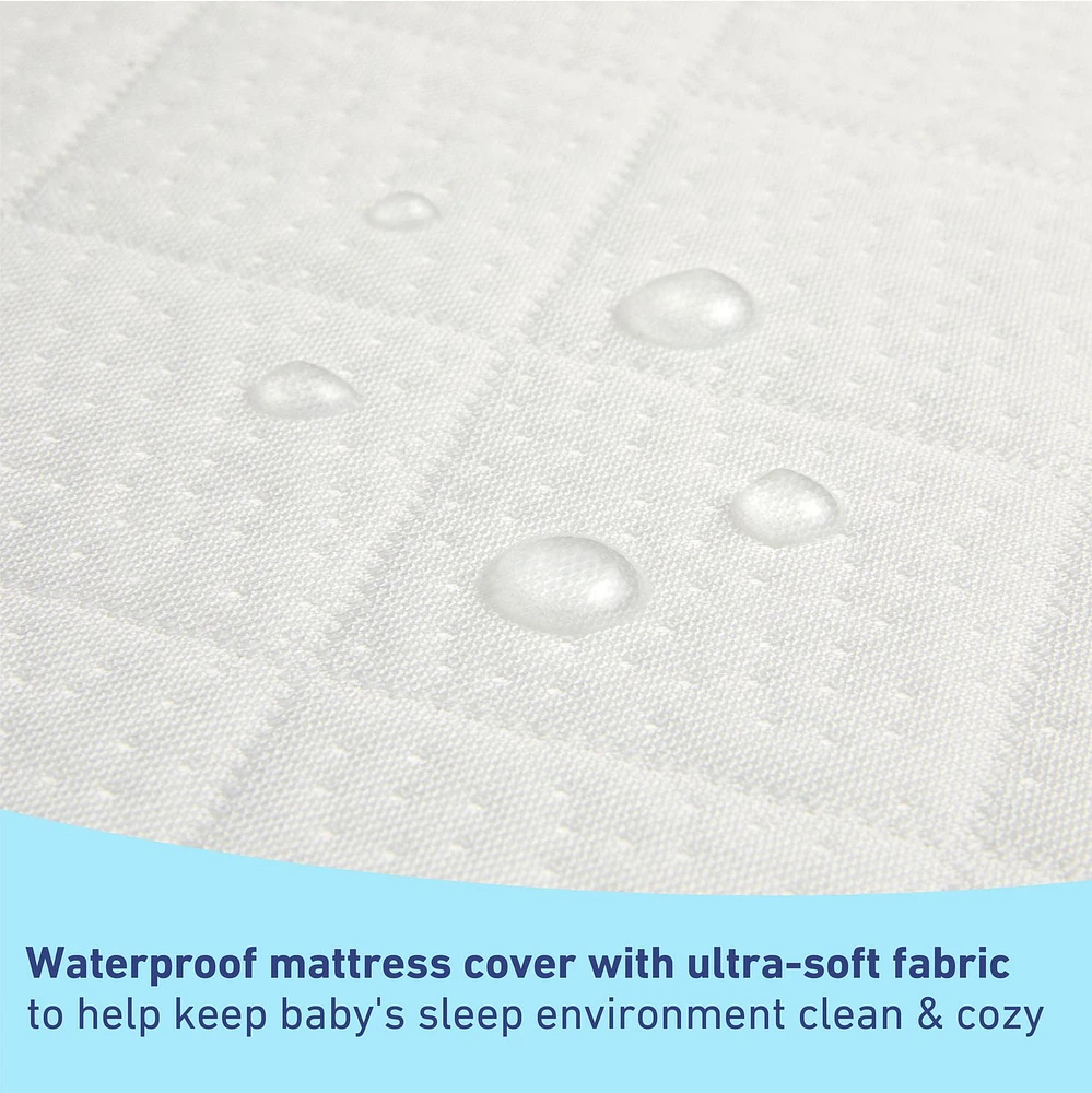 Protège-matelas imperméable pour berceau et tout-petit Graco Premium