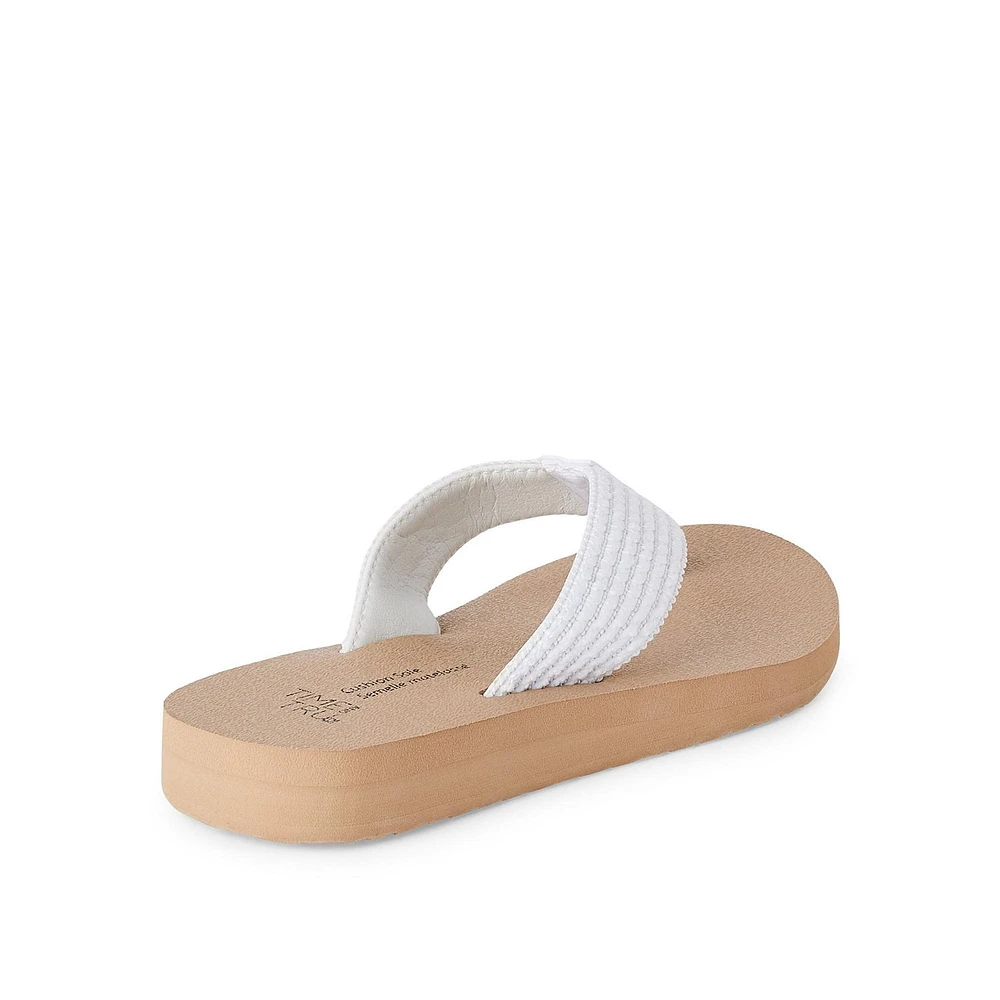 Tongs confort Time and Tru pour femmes