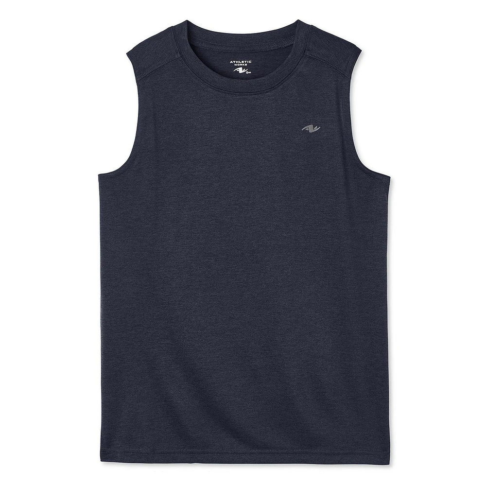 Débardeur de musculation Athletic Works pour garçons Tailles TP–TG