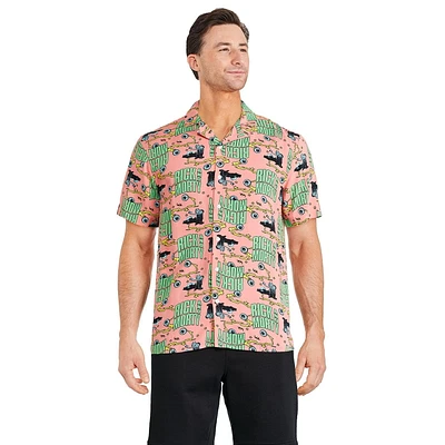 Chemise de vacances Rick et Morty pour hommes Tailles P-TG