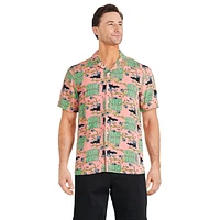 Chemise de vacances Rick et Morty pour hommes Tailles P-TG