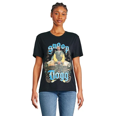 Snoop Dogg Women's Boyfriend Fit Tee