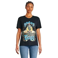 Snoop Dogg Women's Boyfriend Fit Tee