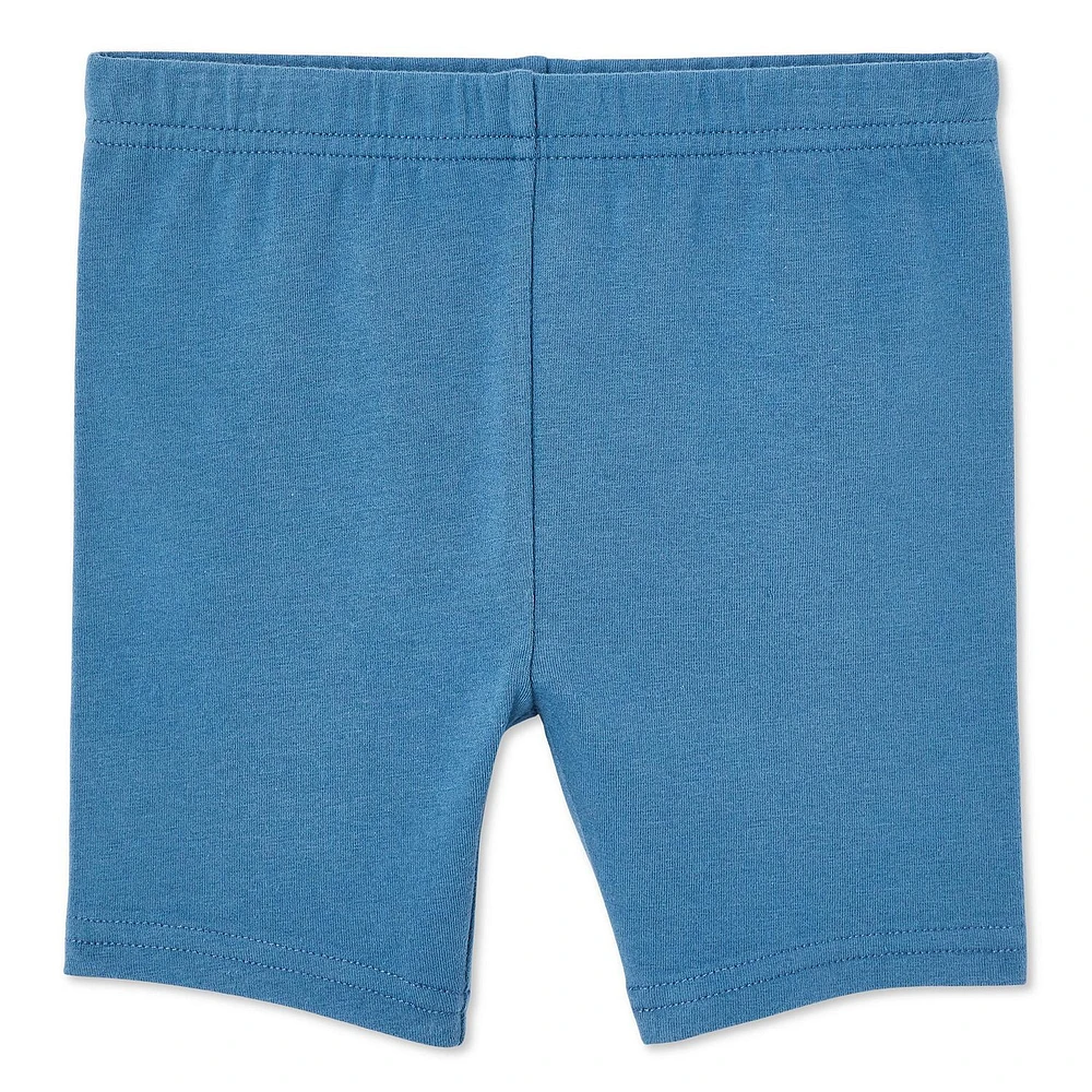 Short de vélo George pour petites filles Tailles 2T-5T