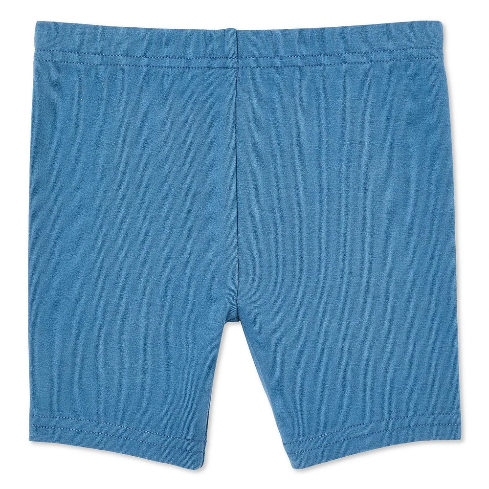 Short de vélo George pour petites filles Tailles 2T-5T