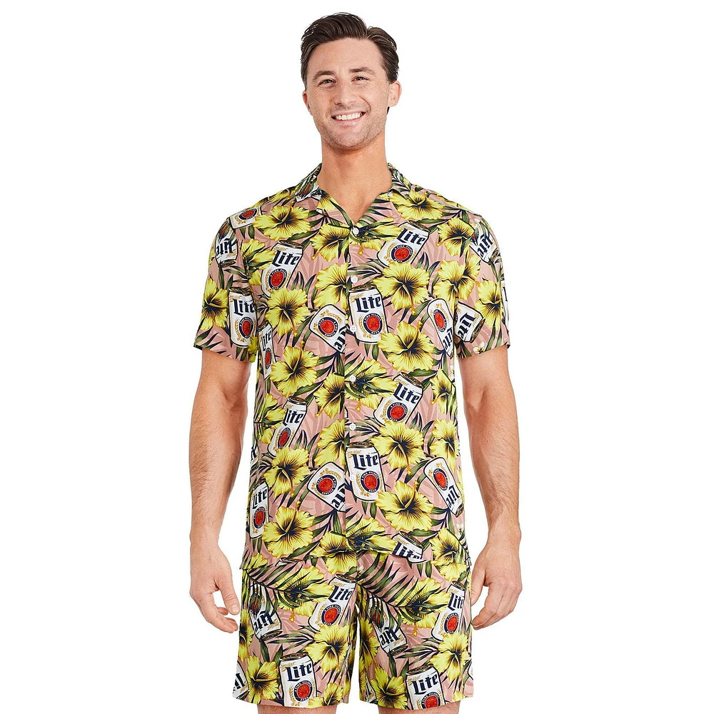 Chemise de vacances Miller Lite pour hommes Tailles P-TG