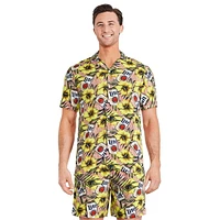 Chemise de vacances Miller Lite pour hommes Tailles P-TG