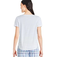 T-shirt de nuit à encolure dégagée George pour femmes