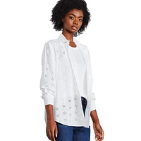 Chemise surdimensionnée à œillets George pour femmes Tailles TP–TTG
