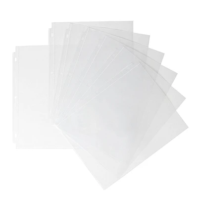 Pen+Gear Heavyweight Sheet Protectors, 9 1/4 x 11 1/5 inch