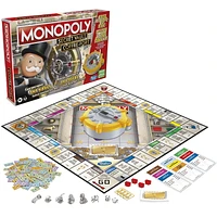 Monopoly Secret Vault Board Game for Kids Ages 8 and Up, Family Board Game for 2-6 Players, Includes Vault