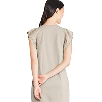 George Women's Flutter Sleeve Dress