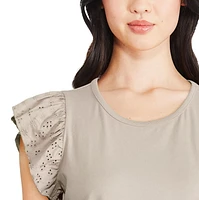 George Women's Flutter Sleeve Dress