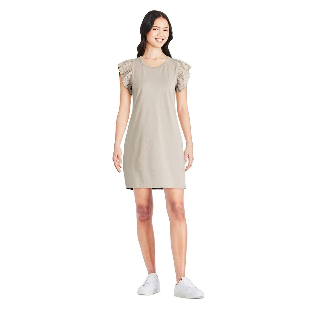 George Women's Flutter Sleeve Dress