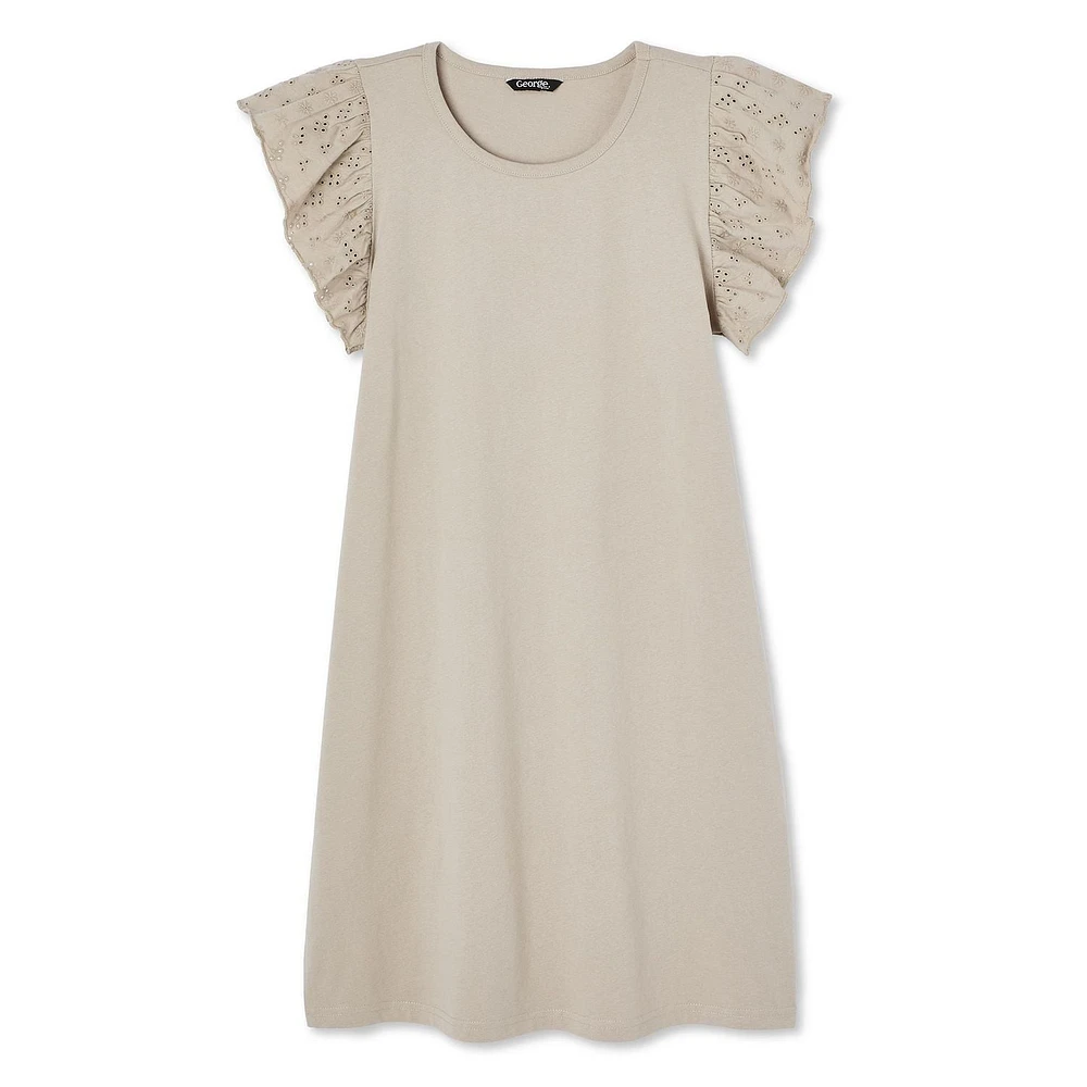 George Women's Flutter Sleeve Dress