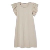 George Women's Flutter Sleeve Dress