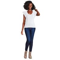 T-shirt à manches évasées George pour femmes Tailles TP–TTG