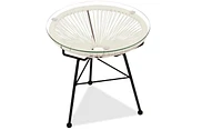 Acapulco Side Table in White Color