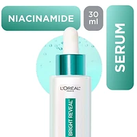 L'Oréal Paris Bright Reveal Sérum Taches Brunes, avec 12% Niacinamide + Acide Amino Sulfonique + Acide Ferulique, 30ml Sérum Taches Brunes Bright Reveal, 30ml