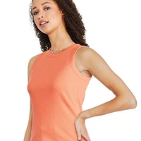 George Women's High Neckline Rib Tank