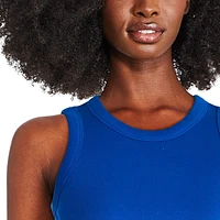 Débardeur côtelé à col haut George pour femmes Tailles TP–TTG