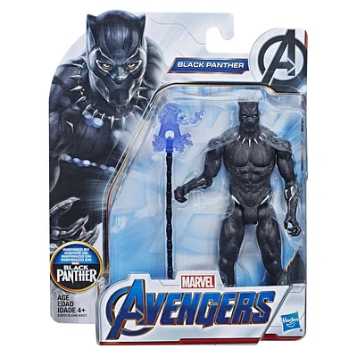 Marvel Avengers Black Panther 6-Inch-Scale Marvel Super Hero Action Figure Toy