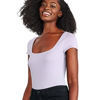 George Women's Scoop Neckline Bodysuit, Sizes XS-XXL