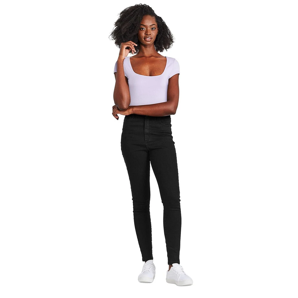 George Women's Scoop Neckline Bodysuit, Sizes XS-XXL