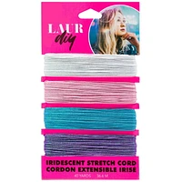 Cousin Corporation of America LaurDIY Stretch Cord Iridescen