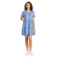George Women's Tiered T-Shirt Dress, Sizes XS-XXL