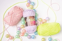 Lion Brand DIY Glow Cozy Yarn #4 Medium/Worsted Yarn 60g/72m 3-Pack