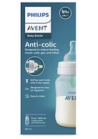 Philips Avent Anti-colic Baby Bottle with AirFree Vent, 9oz, 1 pack, SCY703/01