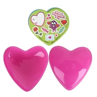 Scentos Scented Plastic Heart with 250 Scented Stickers - Pink Heart Stickers