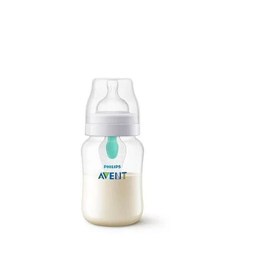 Philips Avent Anti-colic Baby Bottle with AirFree Vent, 9oz, 1 pack, SCY703/01